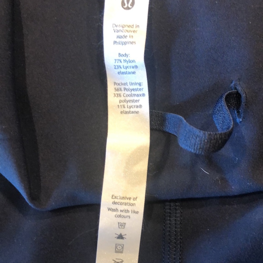 Newer Lululemon Leggings worn once - Picture 3 of 4